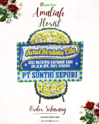 Papan Bunga Duka di Baguala