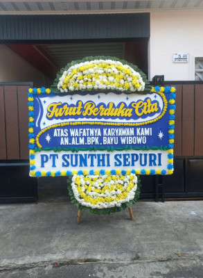 Papan Bunga Duka di Baguala