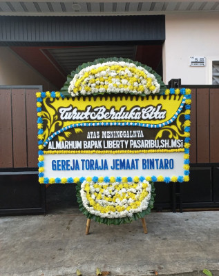 Papan Bunga Duka di Baguala