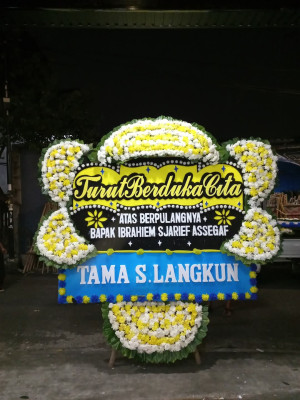 Papan Bunga Duka di Baguala